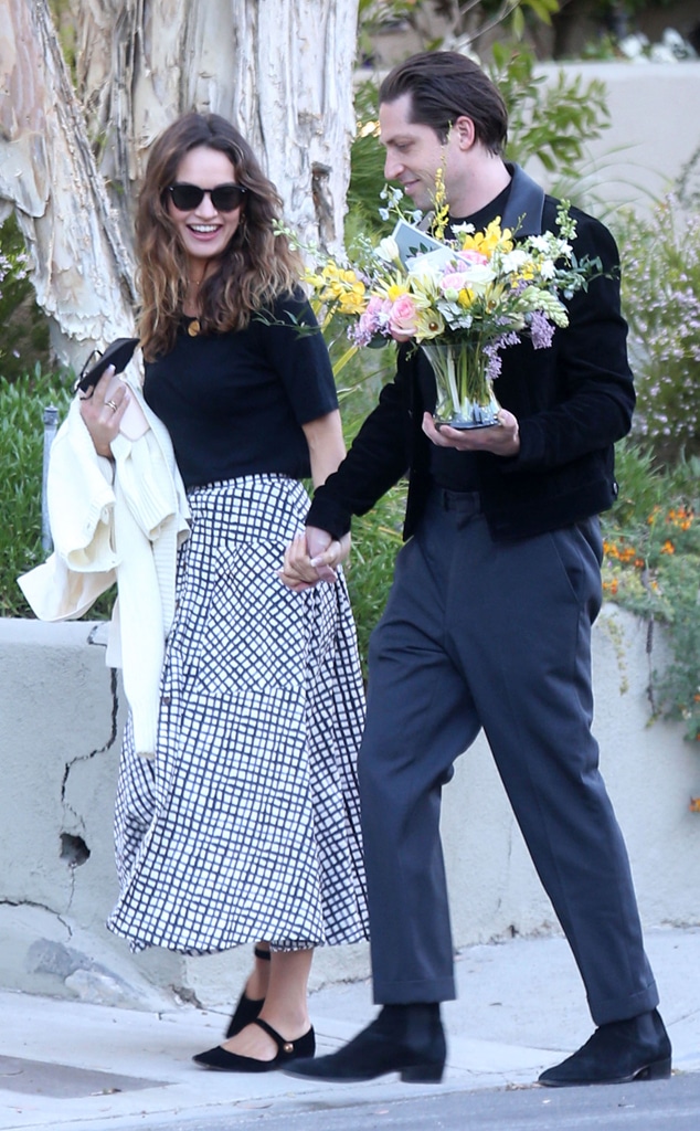 Lily James Michael Shuman : Lily James New Rocker Boyfriend Appeared In